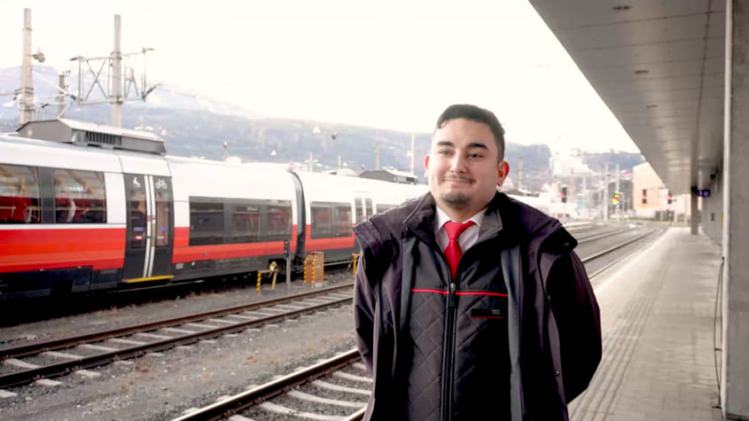 Berufsinfo-Video - berufsreise.at präsentiert: Lehrlingsportrait Bahnreise- und Mobilitätsservice